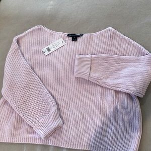 French connection lavender frost  size med sweater